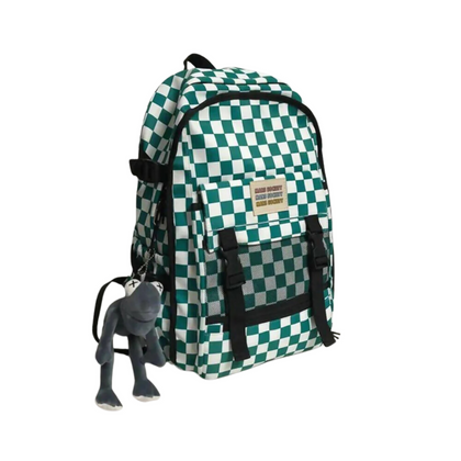 Backpack, Nylon 18 Inches, Waterproof & Plain Pattern, for Unisex