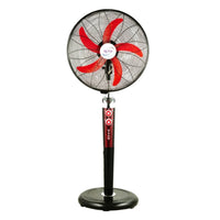 Stand Fan, 12V DC Pedestal Use with 12V Battery, Electricity or Solar Panel