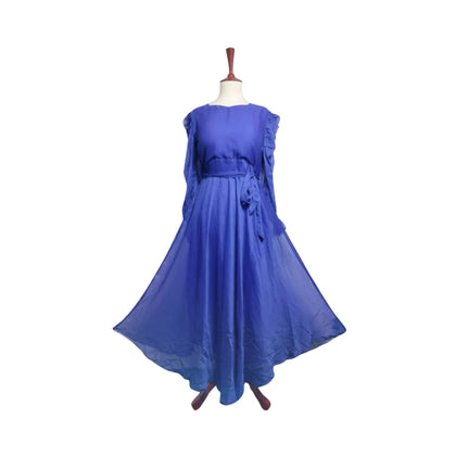 Mexi, Puffy Shoulder Style in Imported China Chiffon, for Women