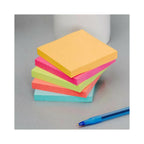Sticky Notes Pad, Organize & Remember with 100 Multi Color Sheets