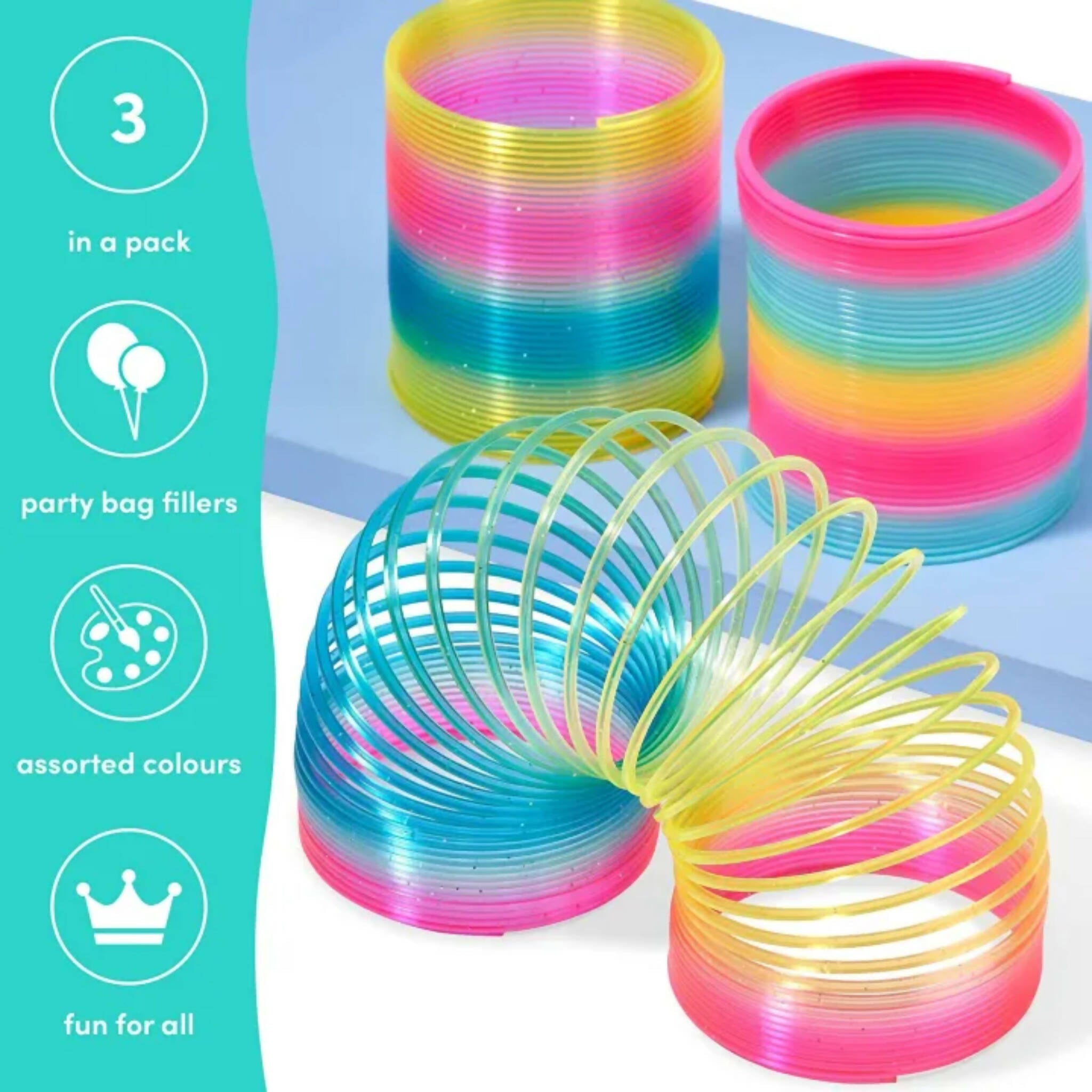 Colorful Rainbow Spring Toy, Endless Fun, for Kids'