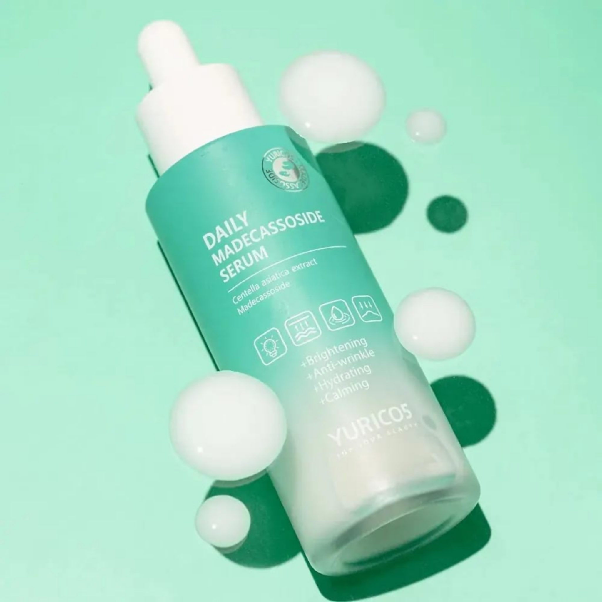 Yuricos Madecassoside Serum, Soothe, Hydrate & Rejuvenate, for Radiant Skin