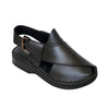 Chappal, Peshawari Classic Black, Cultural Elegance & Comfort, for Men