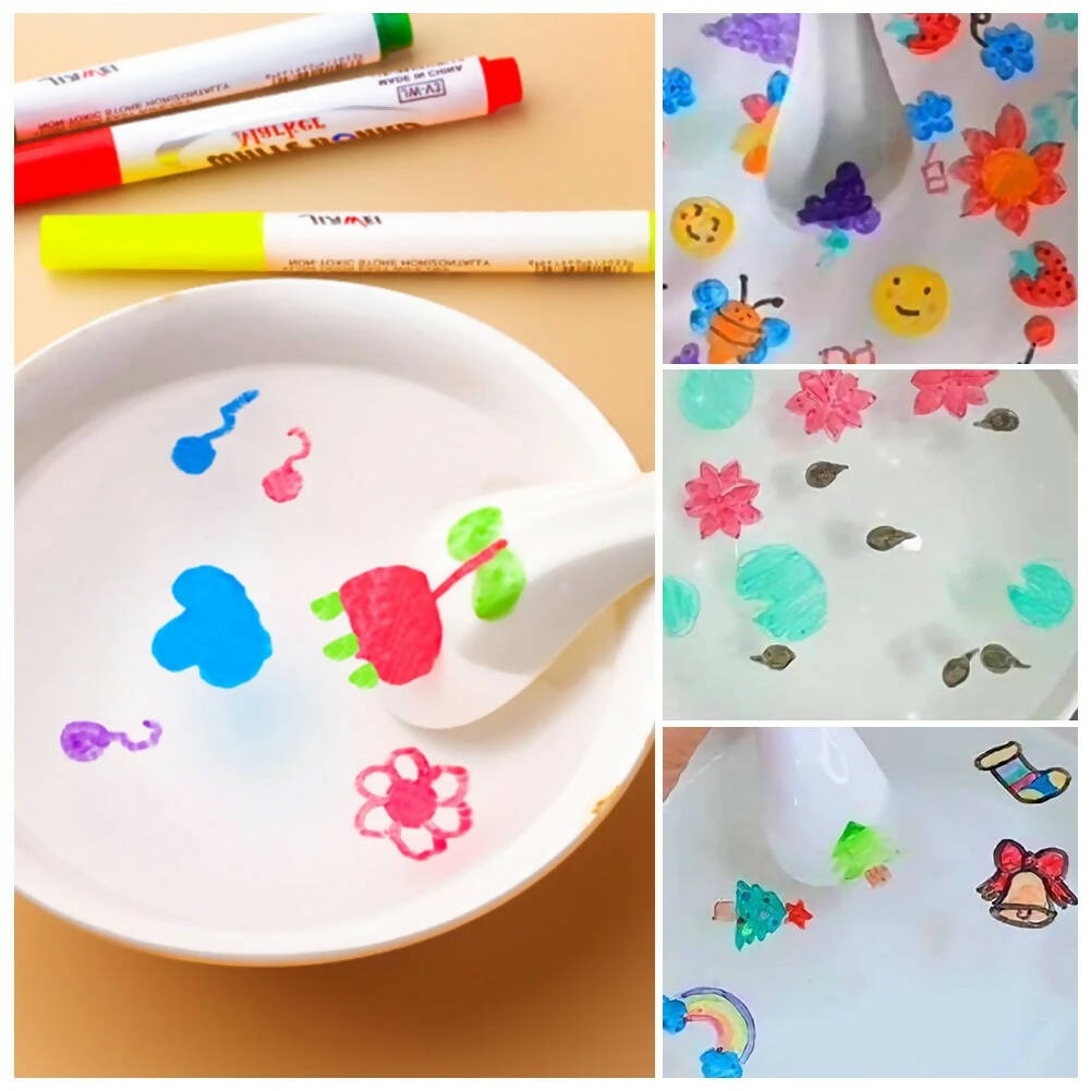 Magic Marker, Floatable, Easy to Write and Wipe, Ideal Gift, for Kids'