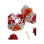 Baby Breath Set, Daisy Hand Gajray, Earrings, Tika & Ring, for Women