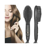 Mini Hair Straightener Brush, Fast Heated Hair Comb Straighten 3 in 1