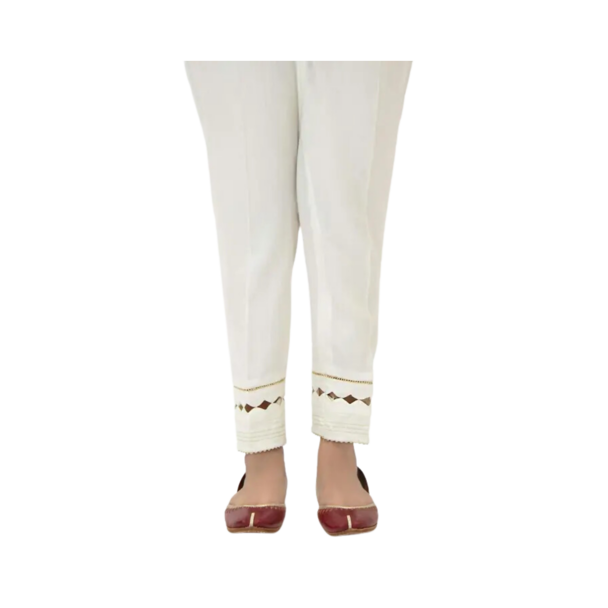 Lown Trouser, Cotton Stitch Shalwar , for Women