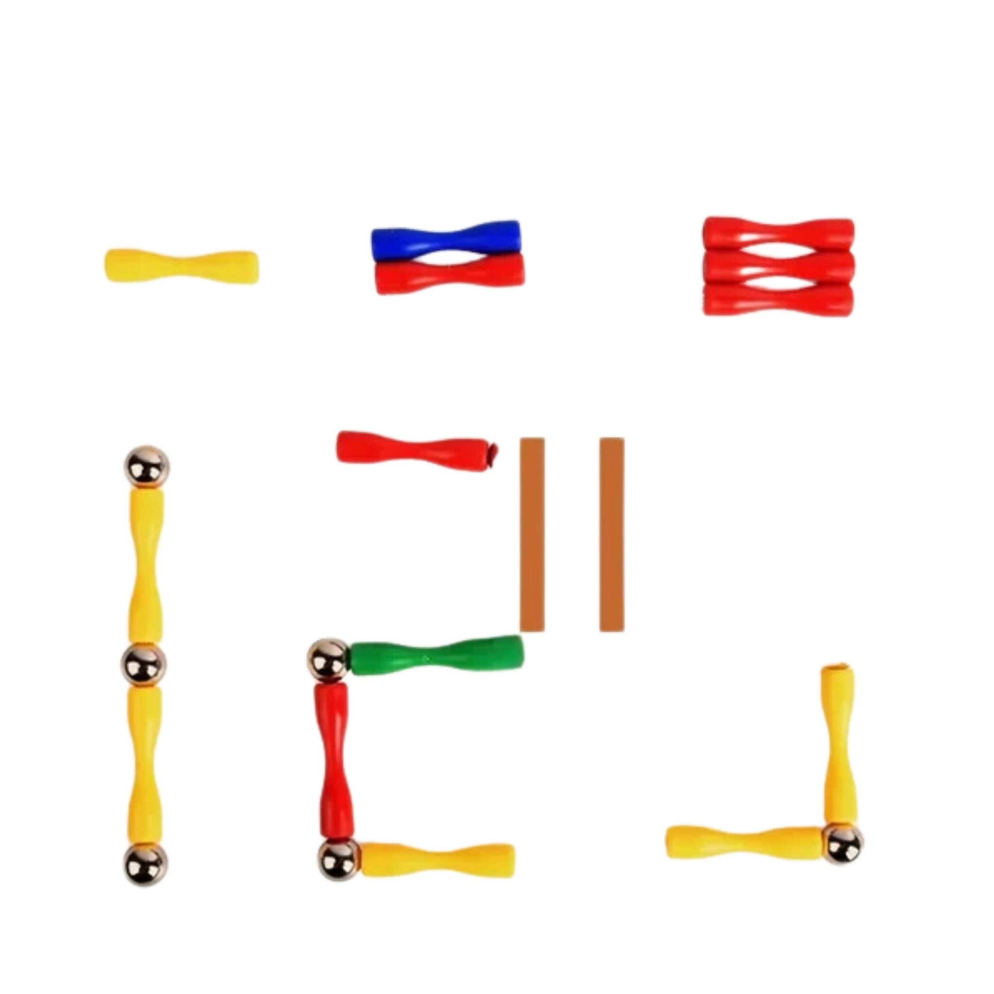 Magnetic Construction Sticks, Magic & Construct with Style!, for Kids'