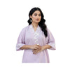 Shirt, Lustrous Lilac, Chic Baggy-Style, for Comfortable Summer Elegance