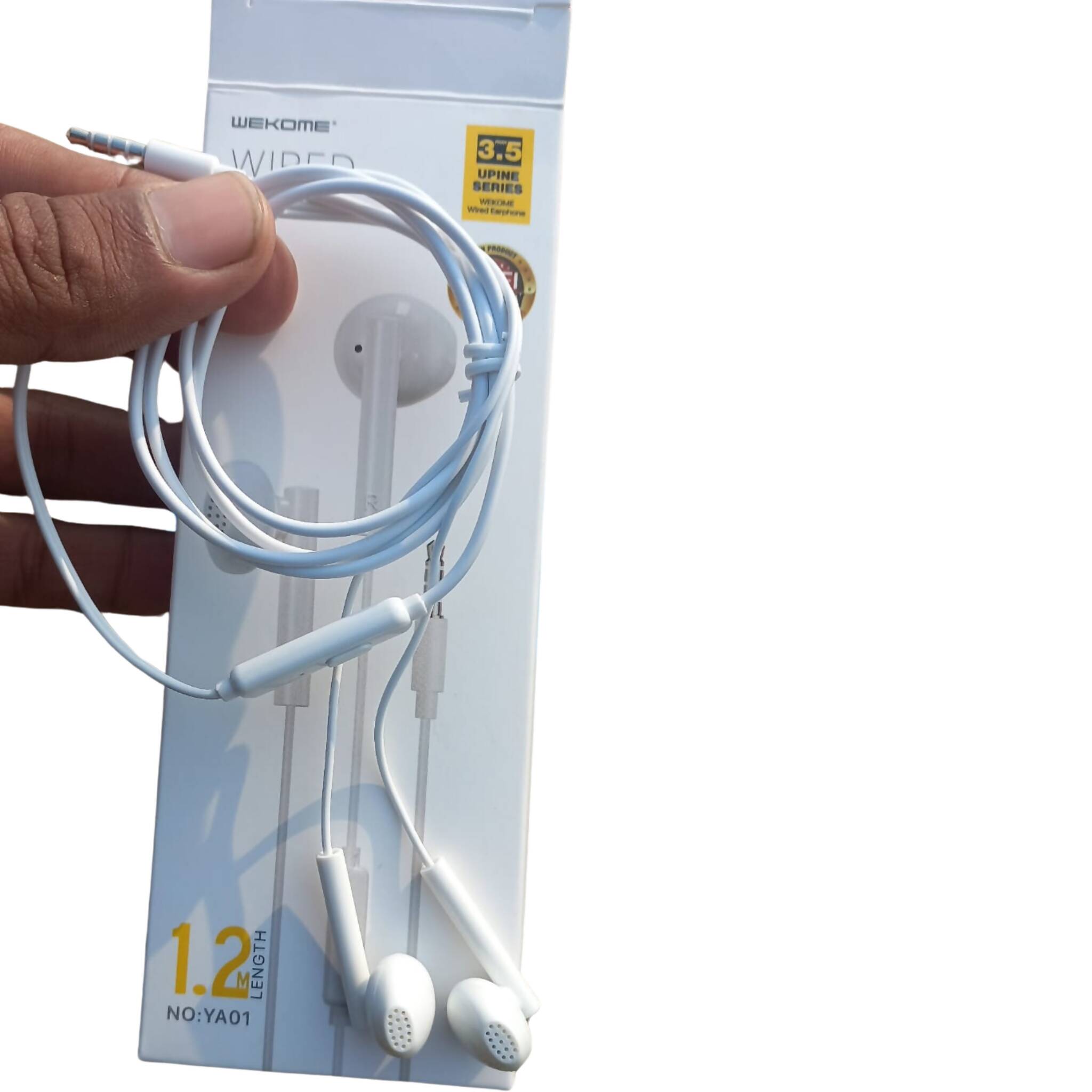 Earphone, Wekome YAO1, Excellent Sound Quality & 1.2M Length