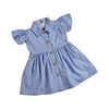 Frock, French Navy Blue, Cozy & Adorable Comfort, for Baby's