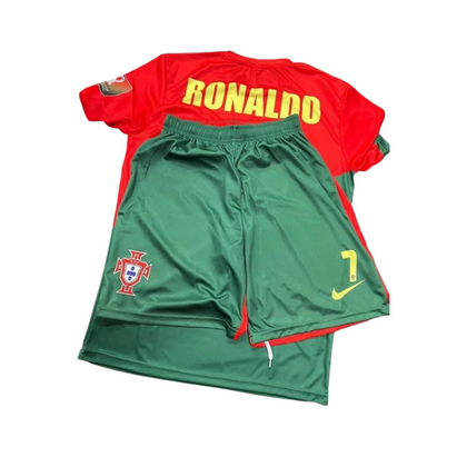 Football Kit, Ronaldo Portugal Football Kit - Authentic Design