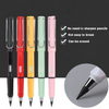 Pencil with Eraser, Eternal Positive Posture, No Sharpening, Openable Pen Tube