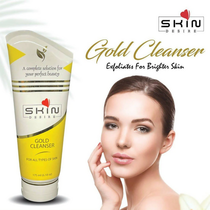 Gold Cleanser, Skin Desire, Glowing Skin & Enhanced Elasticity