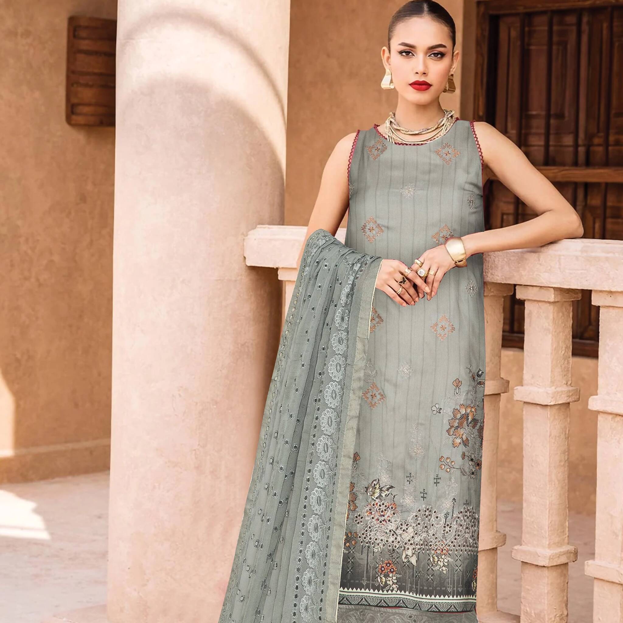 Women Unstitched Suit