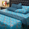 Comforter Set, High-Quality Cotton Salonica, Exquisite 7-Piece Printed Cotton