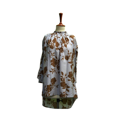 Grip Tops, Neck Smoked Imported Georgette with Attractive Prints, for Women