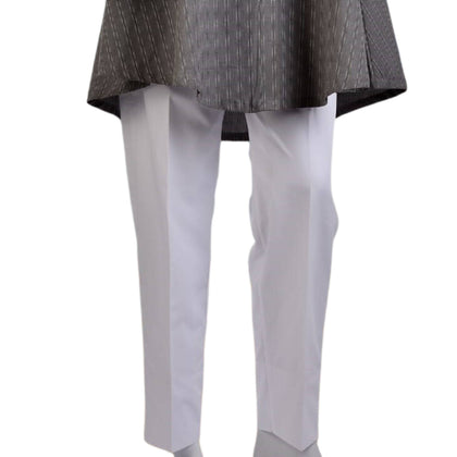Trouser, White Cambric Style & Comfort with Trendy Design, for Women