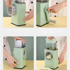 Veggie Slicer, Ultimate Manual Rotary, Slicer, Slice, Dice, and More!