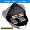 Laptop Bag, Multifunctional Oxford Ultralight & Waterproof