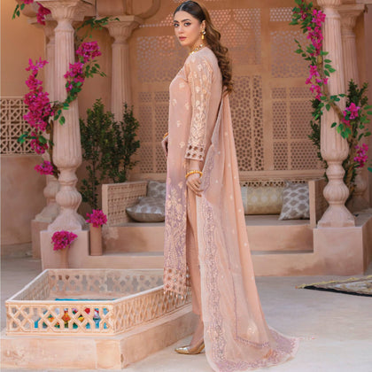 Crinkle Chiffon Ensemble