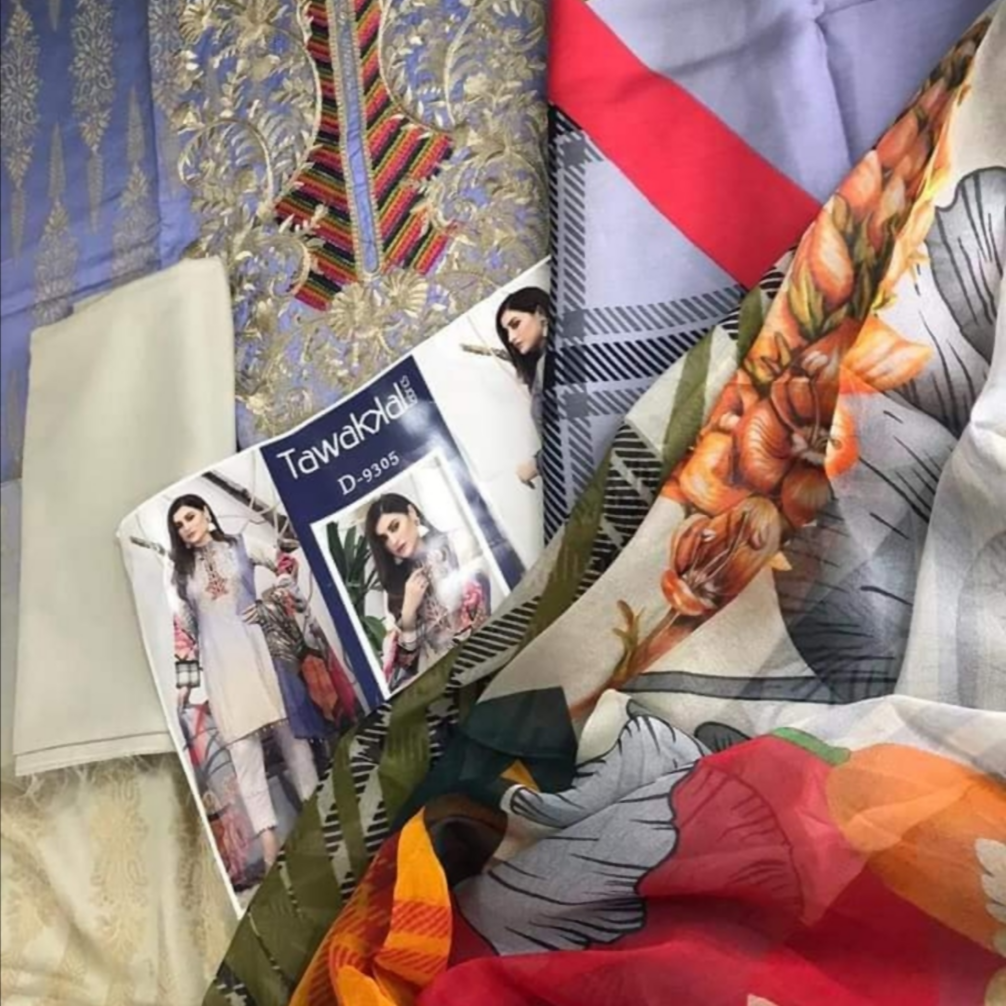 Jacquard Emb Viscose, Luxurious Comfort, Timeless Style - 3 Piece, for Women