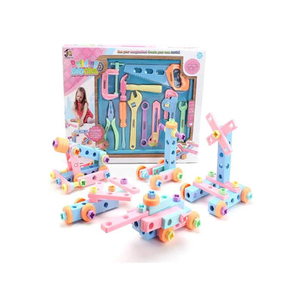 DIY Tool Construction Set, Build Blocks & Construct Connections, for Kids'