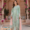 Semi Stitched Crinkle Chiffon Ensemble