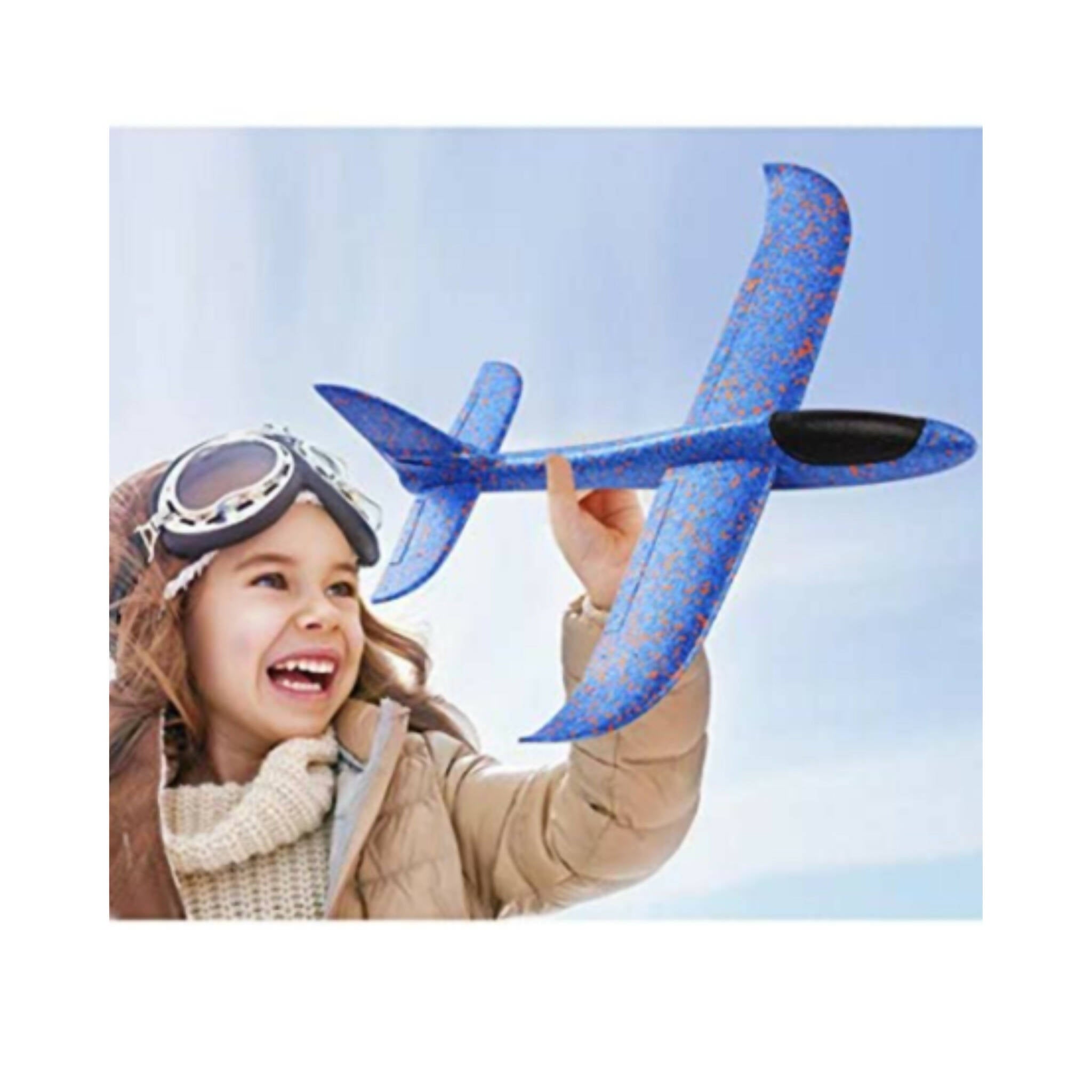 Hand Launching Glider, 35x35cm Air Floating Plane - DIY Toy for All Ages