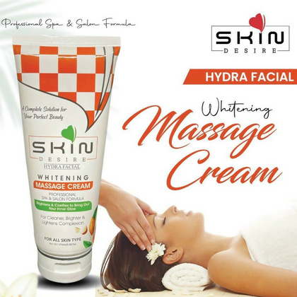 Massage Cream, Skin Desire Hydra Whitening, for Brighter, Glowing Skin