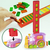Domino Train Set, Lights, Music, and Tumble Down Action, for Kids'