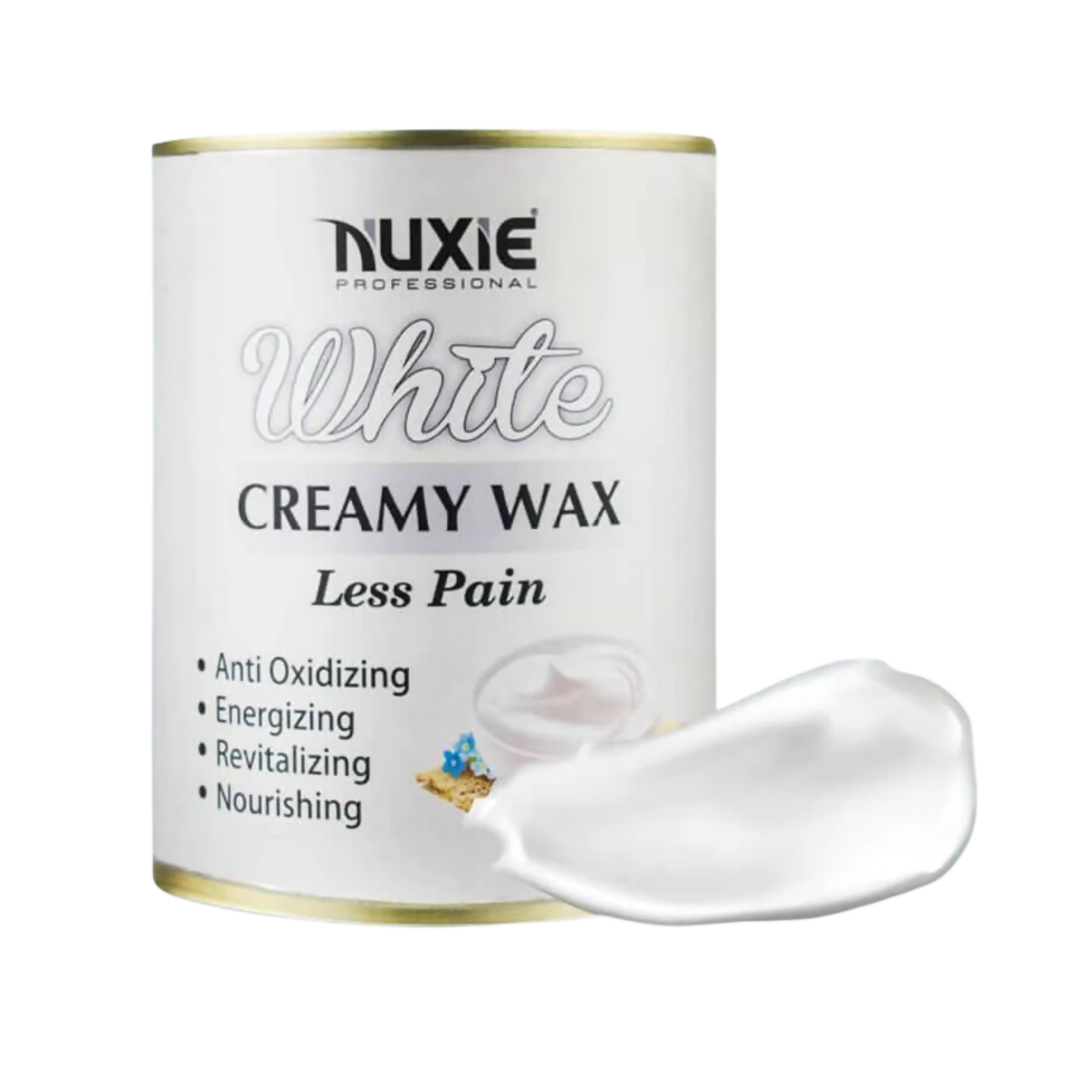 Nuxie White Creamy Wax Less Pain, Hair Removal, for All Skin