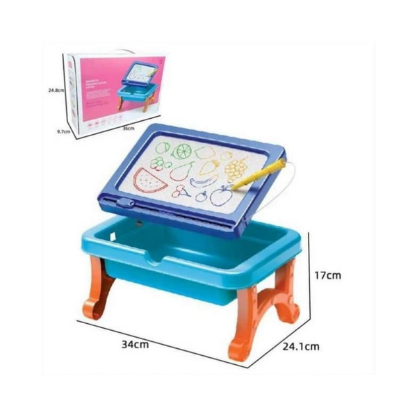 Building Blocks & Drawing Board Table, Take The Fun, for Children