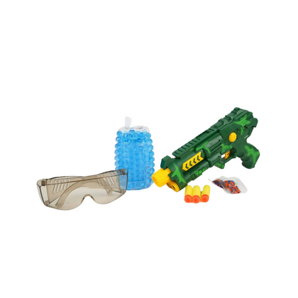 Toy , 2 In 1 Water Dartgun Eva Soft Blaster & Crystal Target, for Kids'