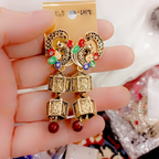 Earrings, Exquisite Indian Jhumki, Embracing Tradition & Elegance, for Women