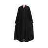 Abaya, Black Lace & Mokesh Embellished 1-Piece Modest Elegance, for Women