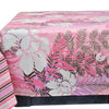 Bedsheet, Elegant Comfort, Cream Floral Polycotton