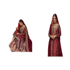 Unstitched Suit, Elegant Chiffon & Silk Ensemble, Intricate Embroidery with Jamawar Trouser