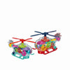 Helicopter Toy, Transparent Gear & Educational Fun with Lights & Music, for Kids'