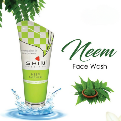 Neem Face Wash, Skin Desire & Natural Skincare Miracle - 175ml