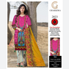 Unstitched Suit, Elegant Classic Lawn Ensemble, Timeless Charm, for Women