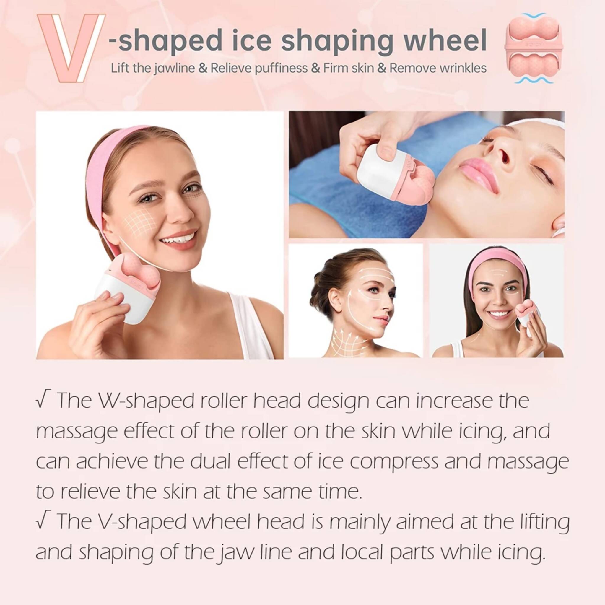 Ice Roller, Relieve Skin Concerns and Sore Muscles, for Women