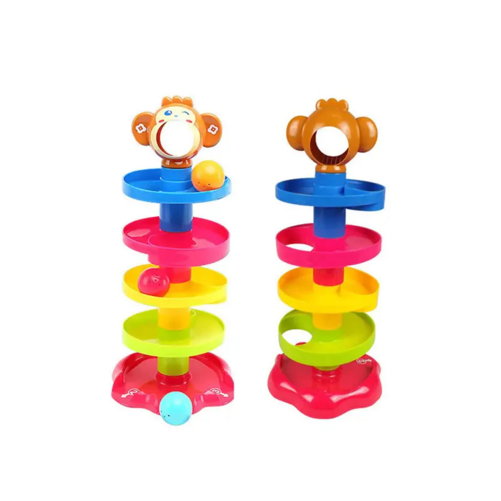Monkey Roll N Ball Tower, Roll & Play Adventures Await, for Kids'