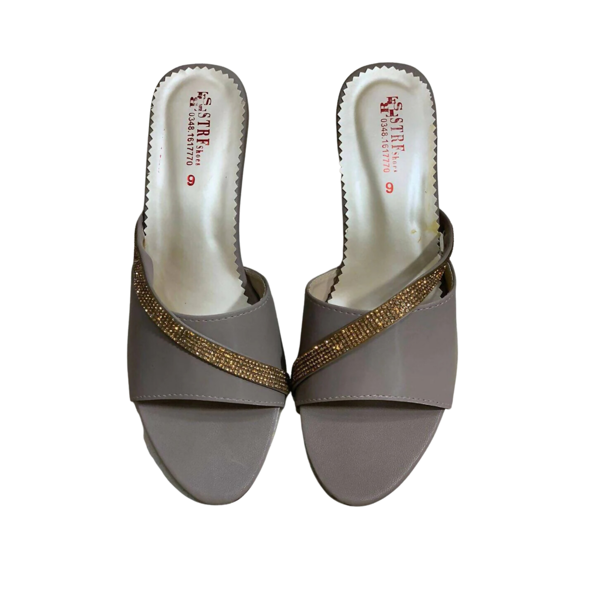 Heels, Stylish Imported Heels with Rubber Sole, for Women