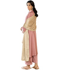 Suit, Embroidered 3Pc High-Quality Viscose Fabric with Delicate & Pearl Buttons