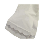 Trouser, New Classic Bell Bottom in Cotton Fabric with Organza Insertion, for Women.