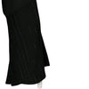 Abaya, Black Diamante with V Neckline - Size Small, for Women