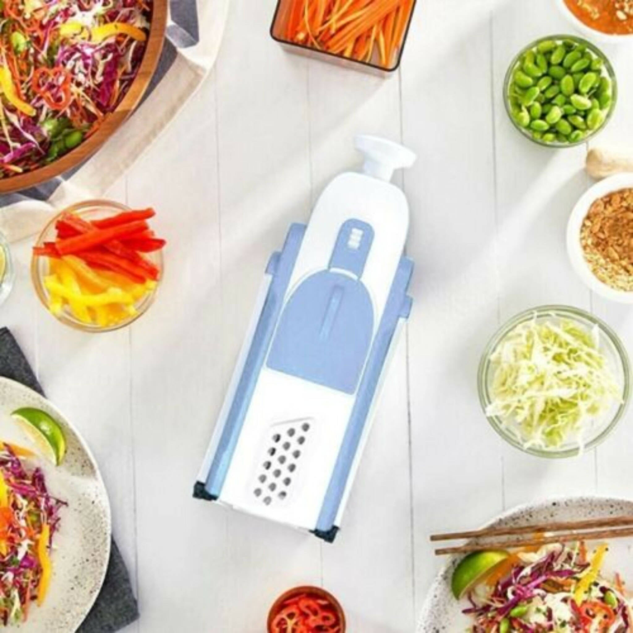 Mandoline Spring Slicer, Effortlessly Slice and Dice