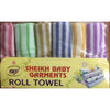 Roll Towel, Gentle Cleaning for Baby's Face & Hands - Pack of 6