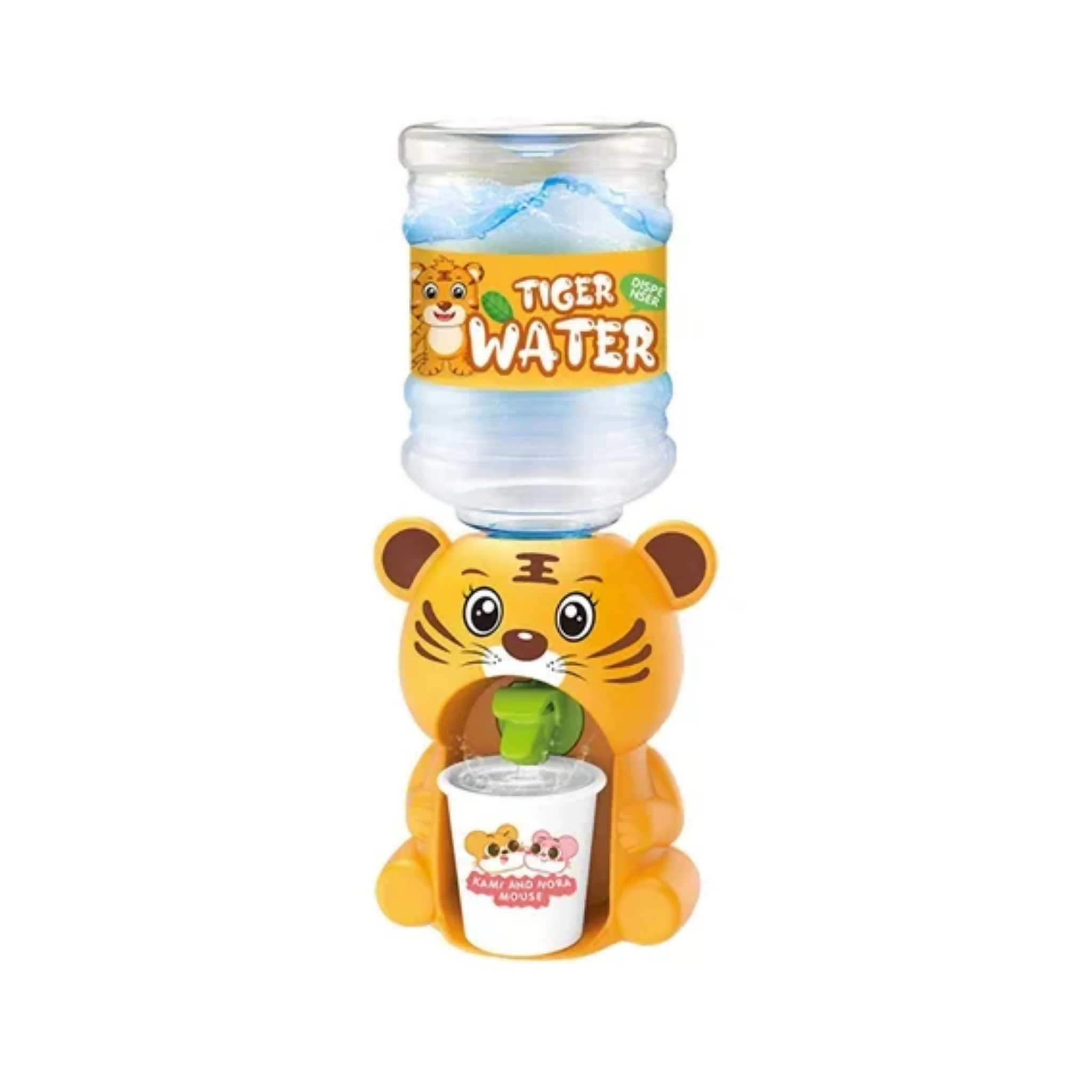 Dispenser, Cute Tiger Mini Water, Discover Playful Learning, for Kids'